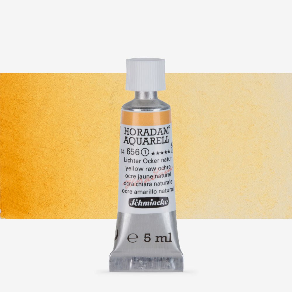 SCHMINCKE HORADAM AQUARELL 5 ML SR 1 YELLOW RAW OCHRE (656)