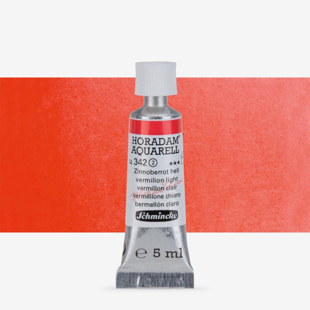 SCHMINCKE HORADAM AQUARELL 5 ML SR 2 VERMILION LIGHT (342)
