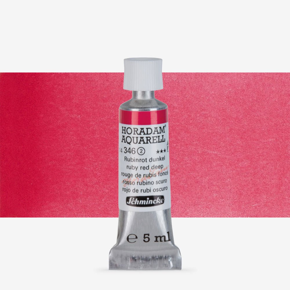 SCHMINCKE HORADAM AQUARELL 5 ML SR 2 RUBY RED DEEP (346)