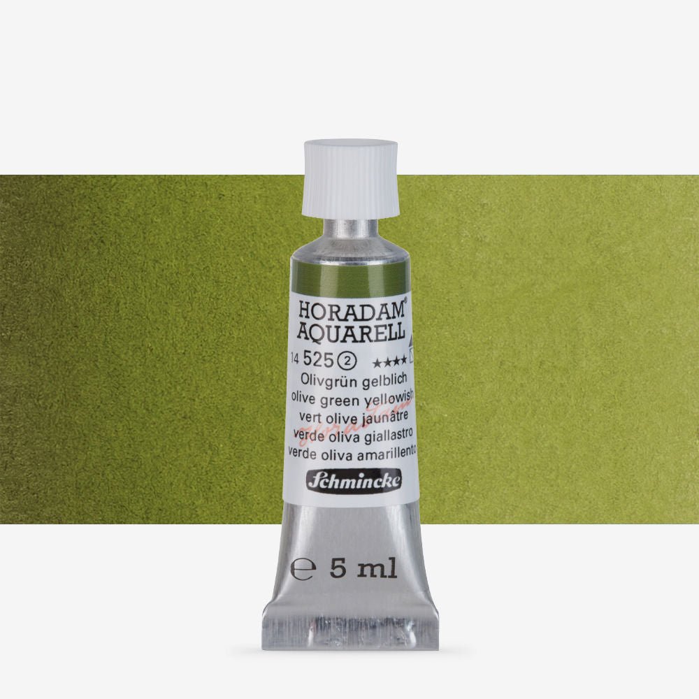 SCHMINCKE HORADAM AQUARELL 5 ML SR 2 OLIVE GREEN YELLOWISH (525)