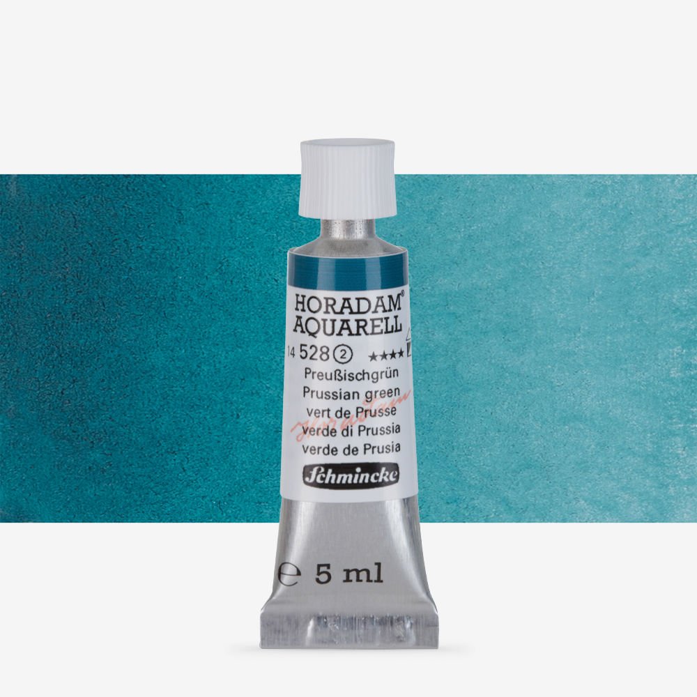 SCHMINCKE HORADAM AQUARELL 5 ML SR 2 PRUSSIAN GREEN (528)