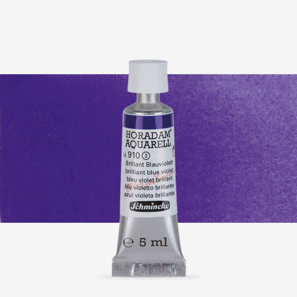 SCHMINCKE HORADAM AQUARELL 5 ML SR 2 BRILLIANT BLUE VIOLET (910)