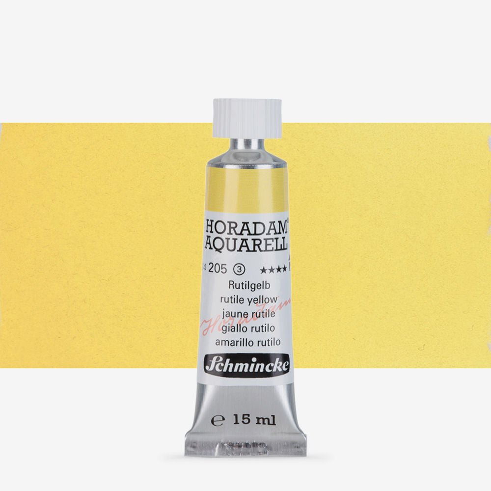 SCHMINCKE HORADAM AQUARELL 5 ML SR 3 RUTILE YELLOW (205)