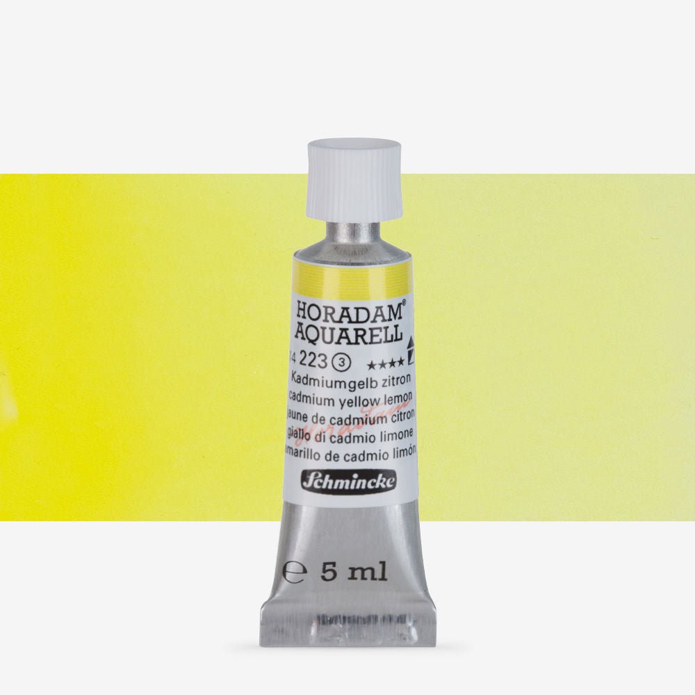 SCHMINCKE HORADAM AQUARELL 5 ML SR 3 CADMIUM YELLOW LEMON (223)