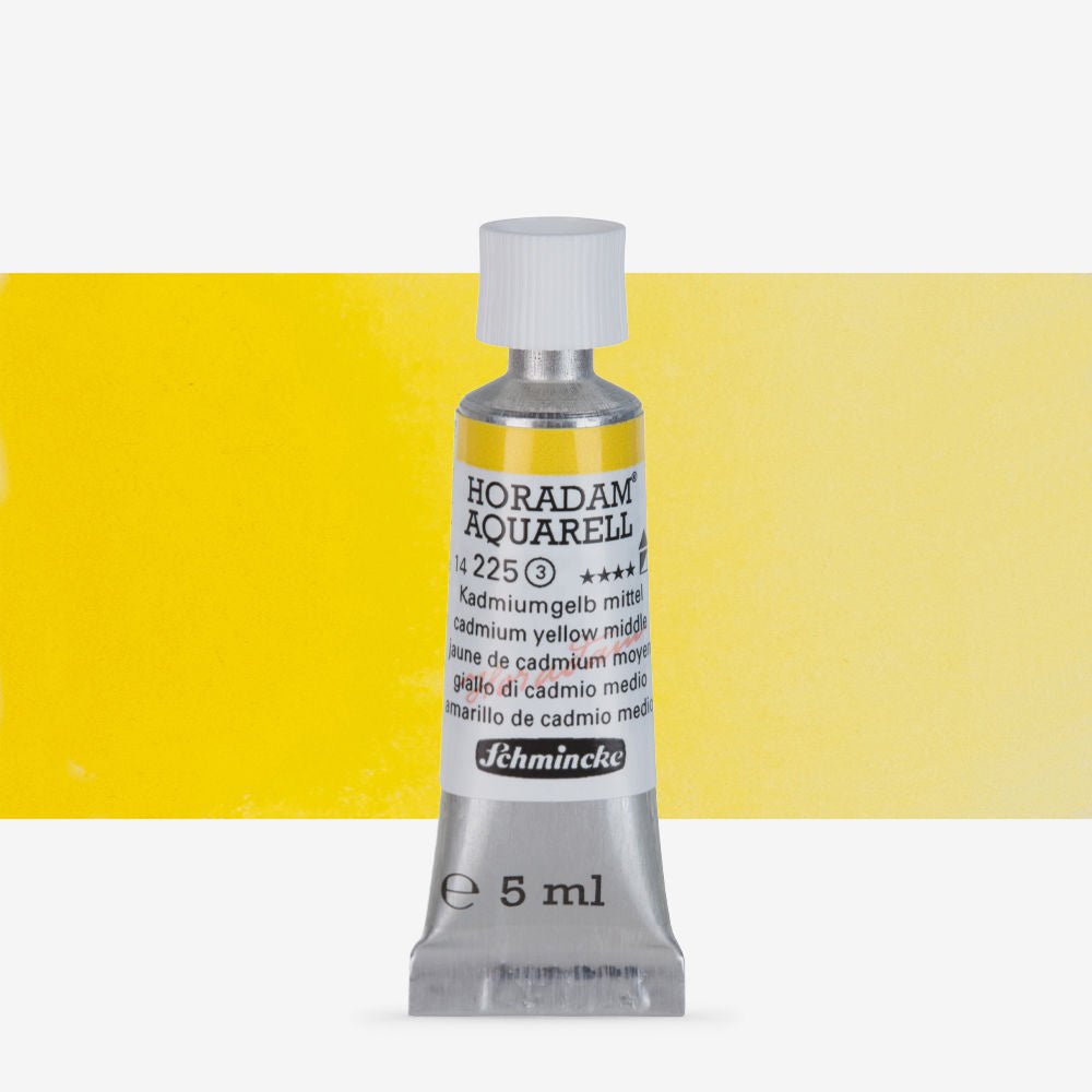 SCHMINCKE HORADAM AQUARELL 5 ML SR 3 CADMIUM YELLOW MIDDLE (225)