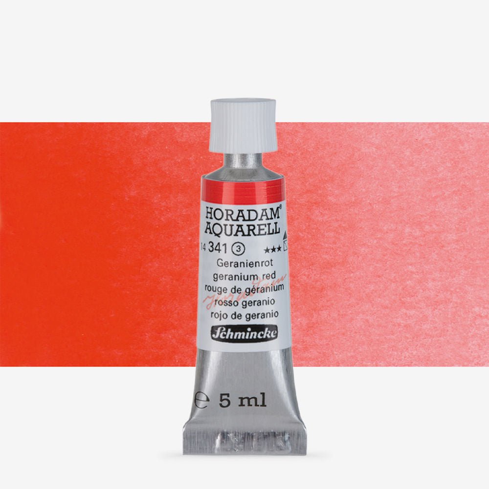 SCHMINCKE HORADAM AQUARELL 5 ML SR 3 GERANIUM RED (341)