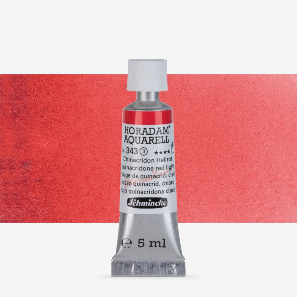 SCHMINCKE HORADAM AQUARELL 5 ML SR 3 QUINACRIDONE RED LIGHT (343)