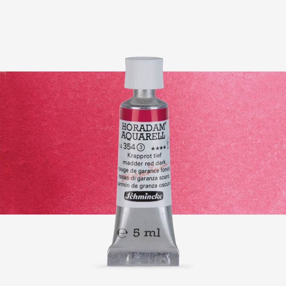 SCHMINCKE HORADAM AQUARELL 5 ML SR 3 MADDER RED DARK (354)