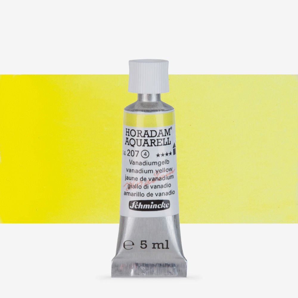 SCHMINCKE HORADAM AQUARELL 5 ML SR 4 VANADIUM YELLOW (207)