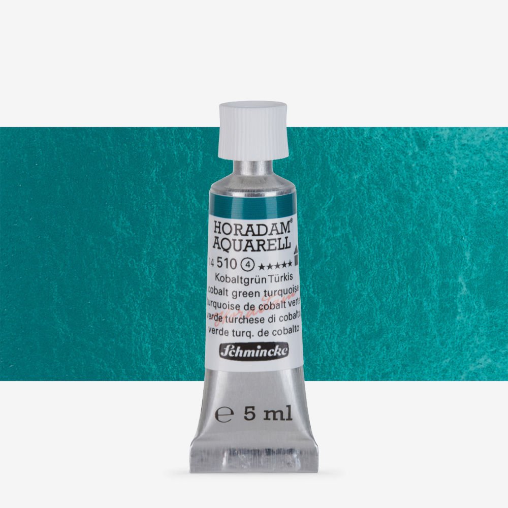 SCHMINCKE HORADAM AQUARELL 5 ML SR 4 COBALT GREEN TURQUOISE (510)