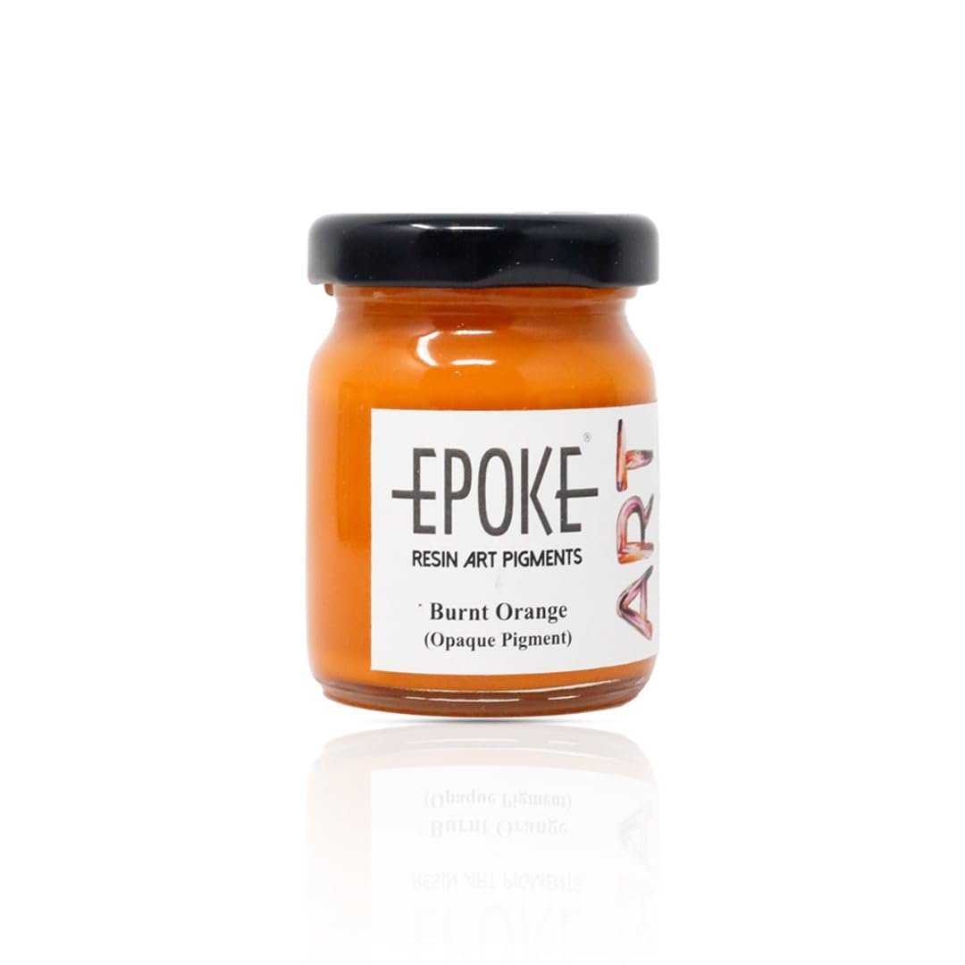 EPOKE RESIN ART PIGMENT BURNT ORANGE 75 GMS