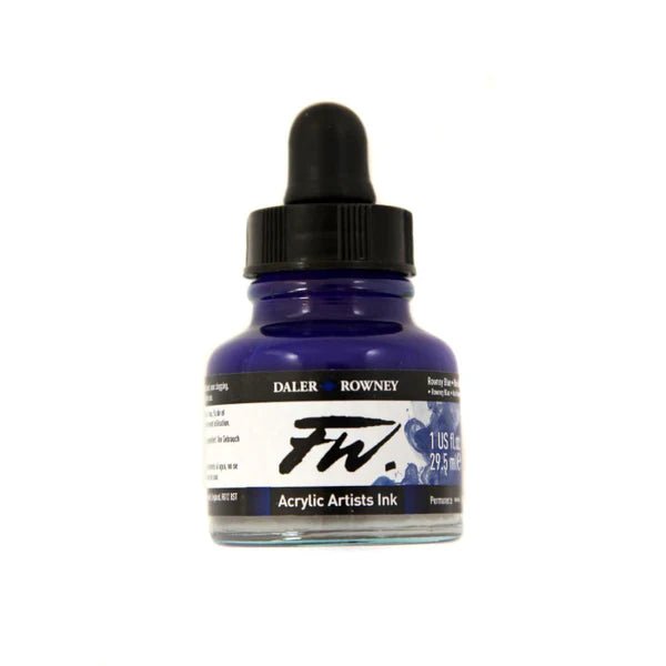 DALER & ROWNEY FW ACRYLIC INK 29.5 ML ROWNEY BLUE 160029119