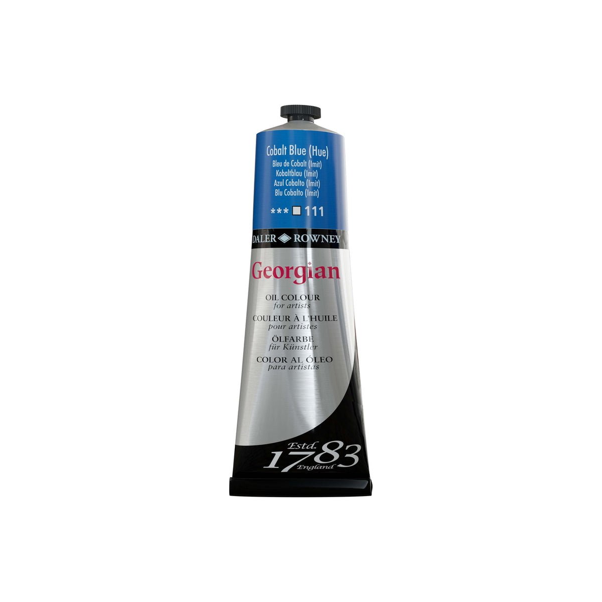 DALER & ROWNEY GEORGIAN OIL COLOUR 225 ML COBALT BLUE HUE (111225111)