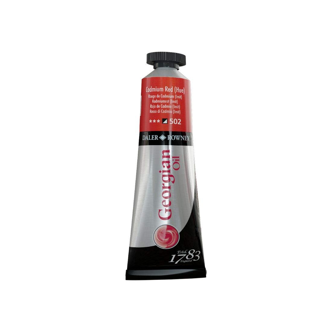 DALER & ROWNEY GEORGIAN OIL COLOUR 38 ML CADMIUM RED HUE (111014502)