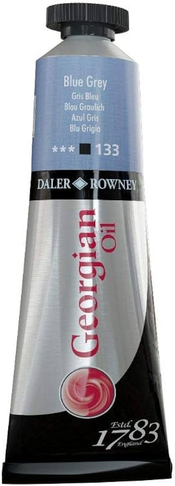 DALER & ROWNEY GEORGIAN OIL COLOUR 38 ML BLUE GREY (111014133)