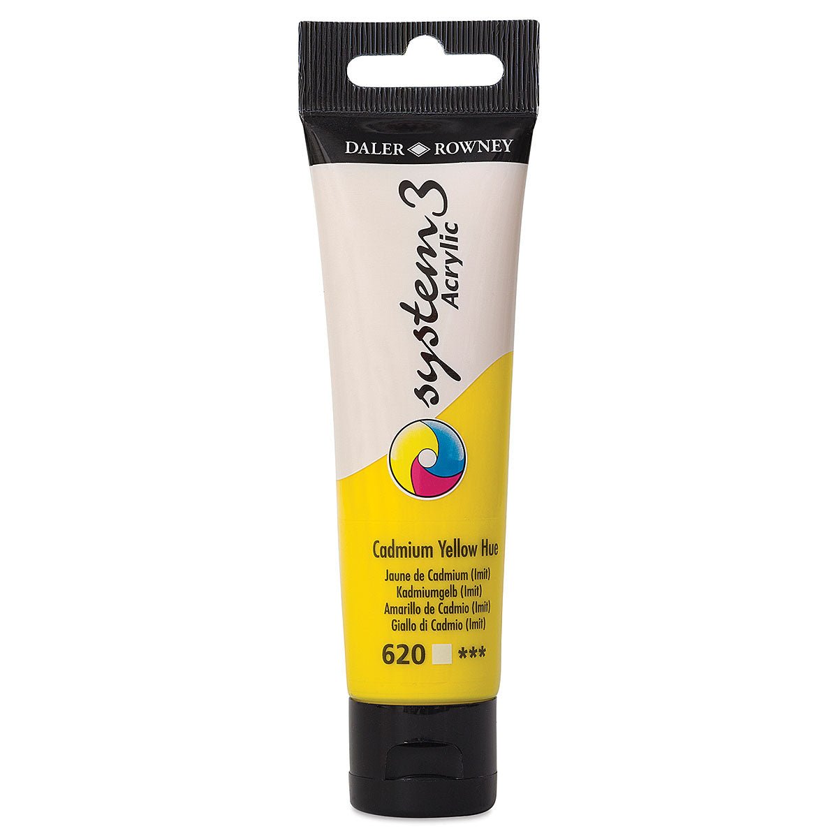 DALER & ROWNEY SYSTEM 3 ACRYLIC 59 ML CADMIUM YELLOW HUE 059620