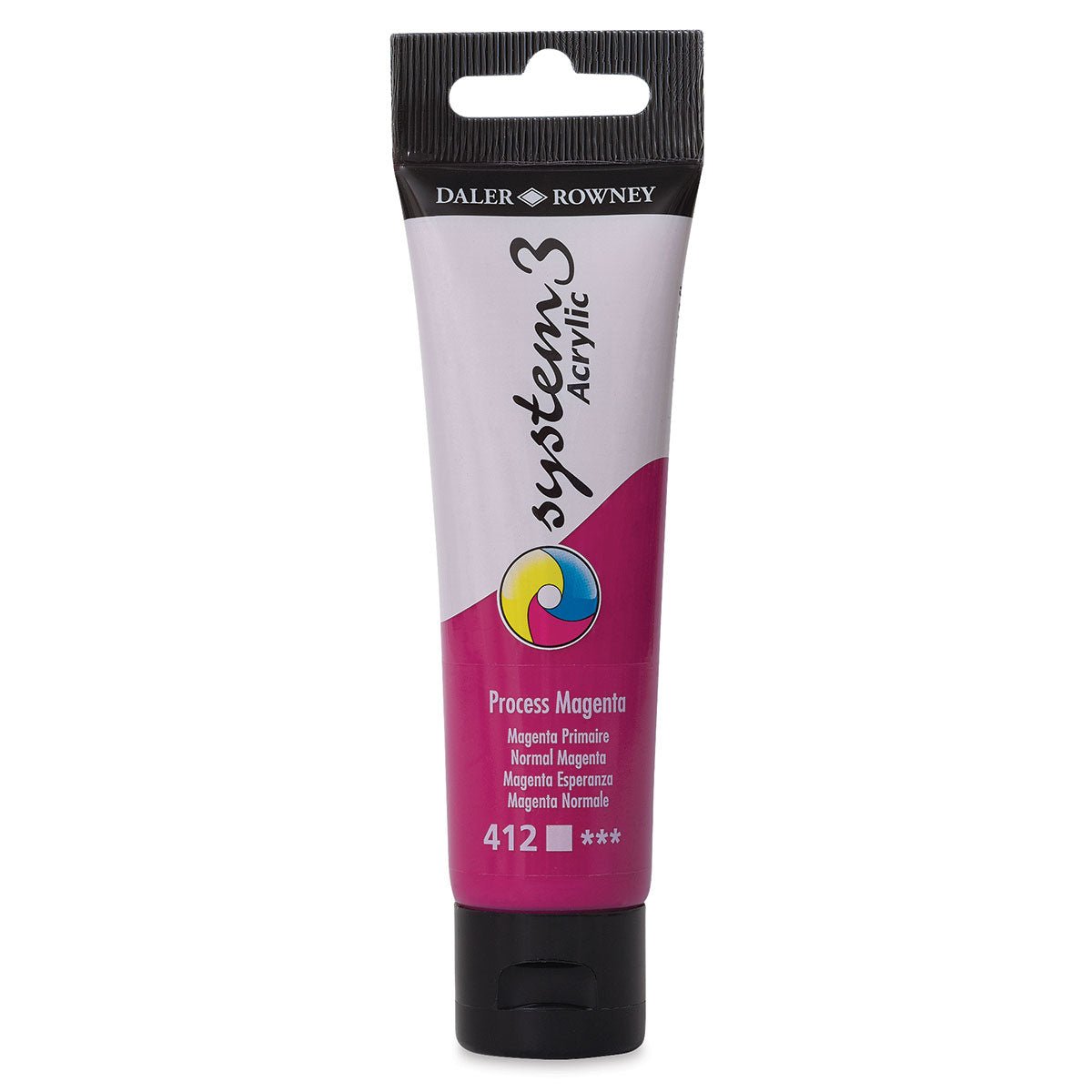 DALER & ROWNEY SYSTEM 3 ACRYLIC 59 ML PROCESS MAGENTA 059412