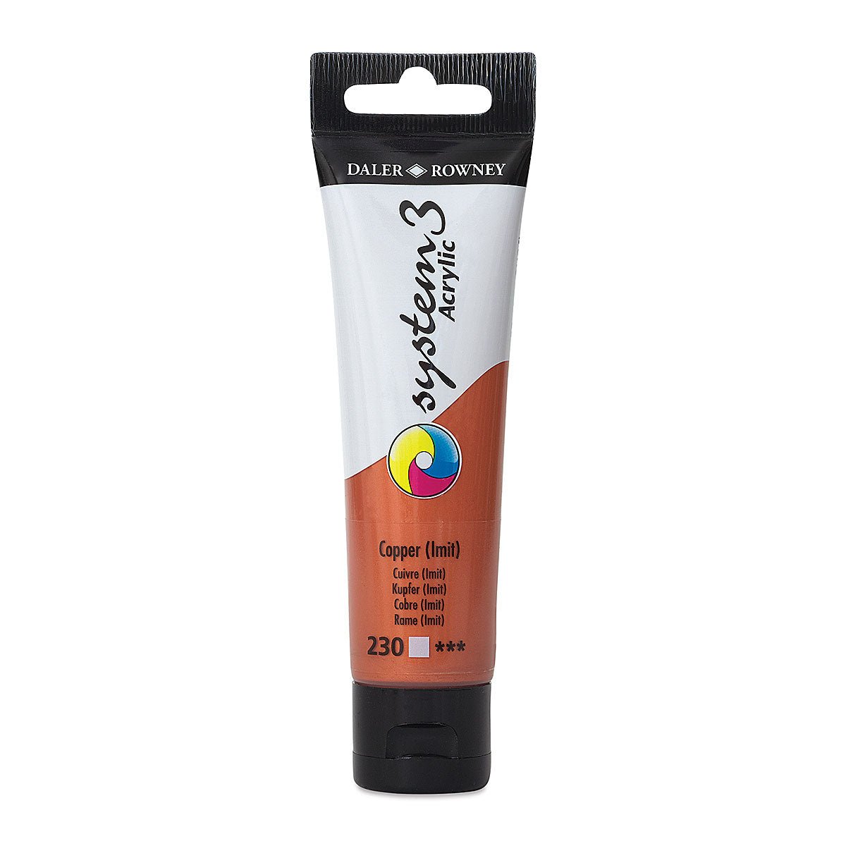 DALER & ROWNEY SYSTEM 3 ACRYLIC 59 ML COPPER LMIT 059230