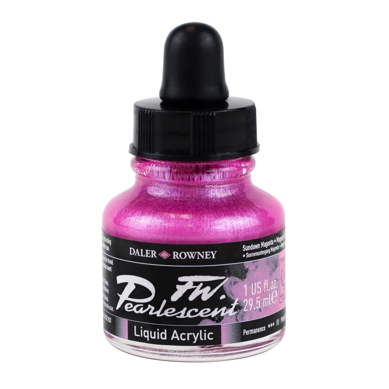 DALER & ROWNEY PEARLESCENT SUNDOWN MAGENTA 29.5 ML (603201120)