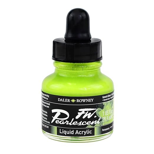 DALER & ROWNEY PEARLESCENT GENESIS GREEN 29.5 ML (603201128)
