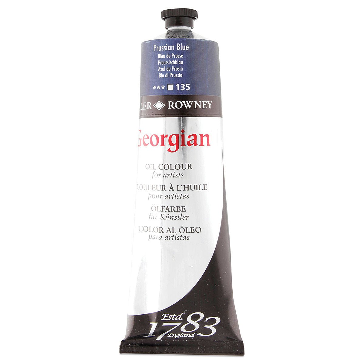 DALER & ROWNEY GEORGIAN OIL COLOUR 225 ML PRUSSIAN BLUE (111225135)