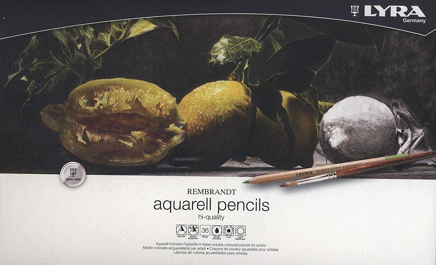 LYRA REMBRNDT AQUARELL PENCIL SET OF 36 (2011360)