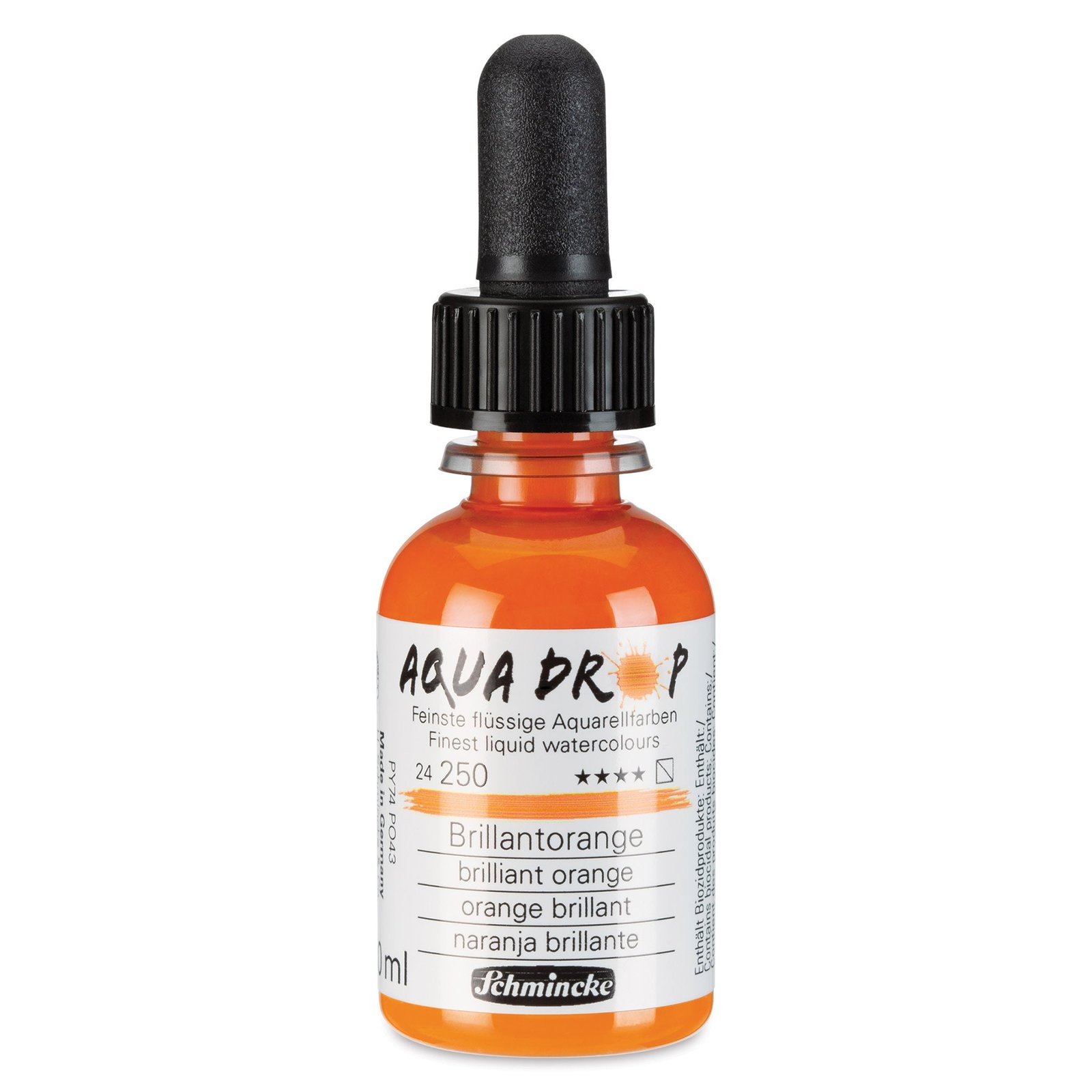 SCHMINCKE AQUA DROP BRILLIANT ORANGE 30 ML (24250034)