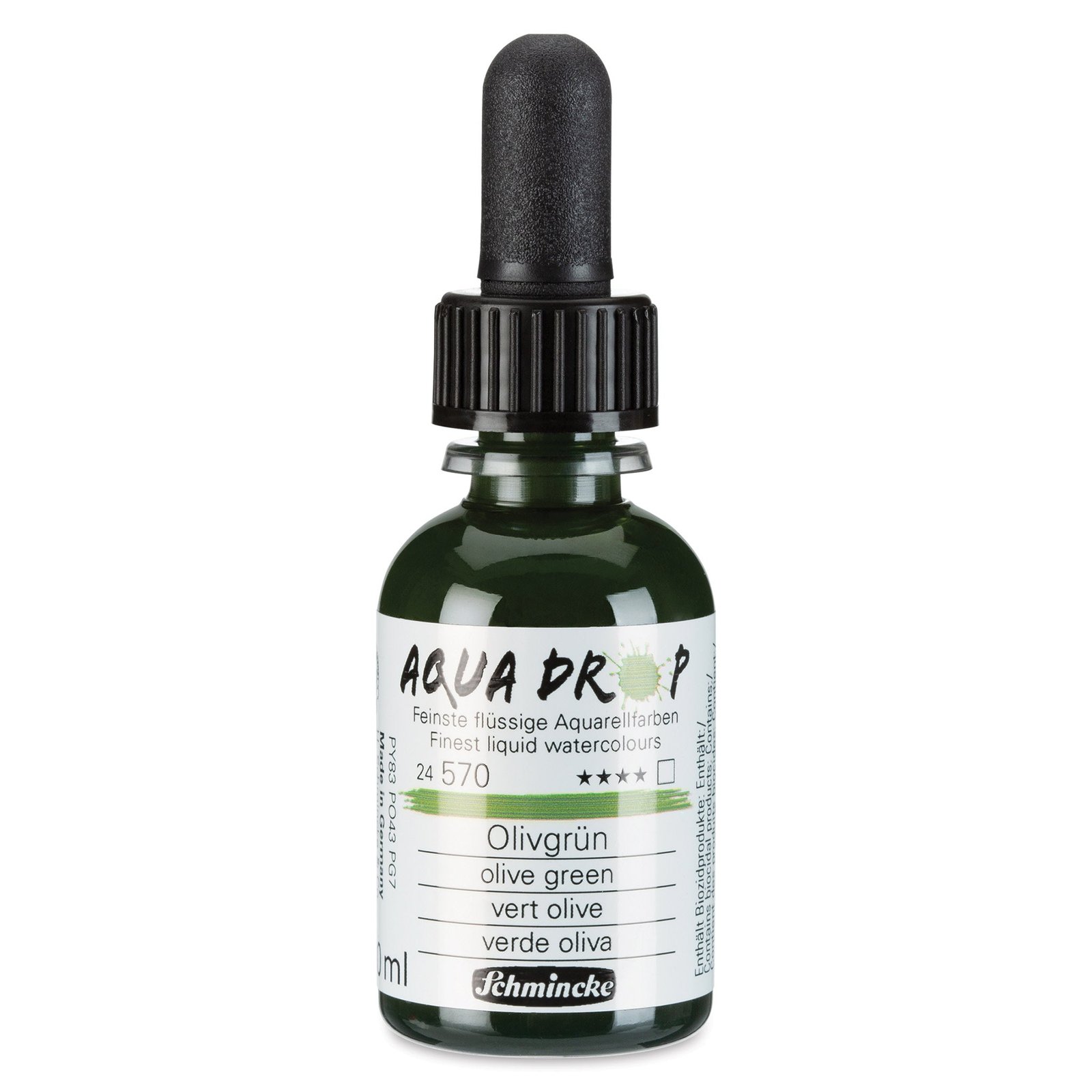 SCHMINCKE AQUA DROP OLIVE GREEN 30 ML (24570034)