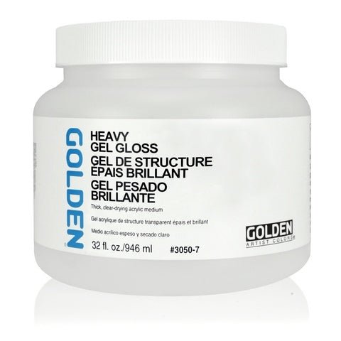 GOLDEN ACRYLIC MEDIUM HEAVY GELL GLOSS 946 ML 0003050-7