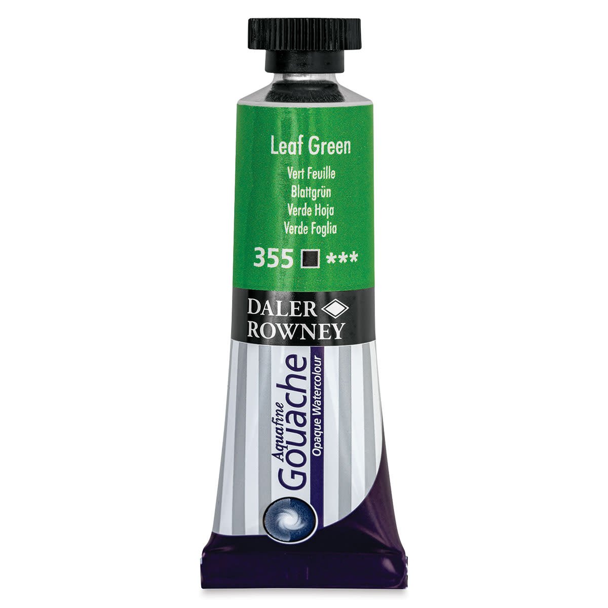 DALER & ROWNEY AQUAFINE GOUACHE LEAF GREEN 15 ML (136015355)
