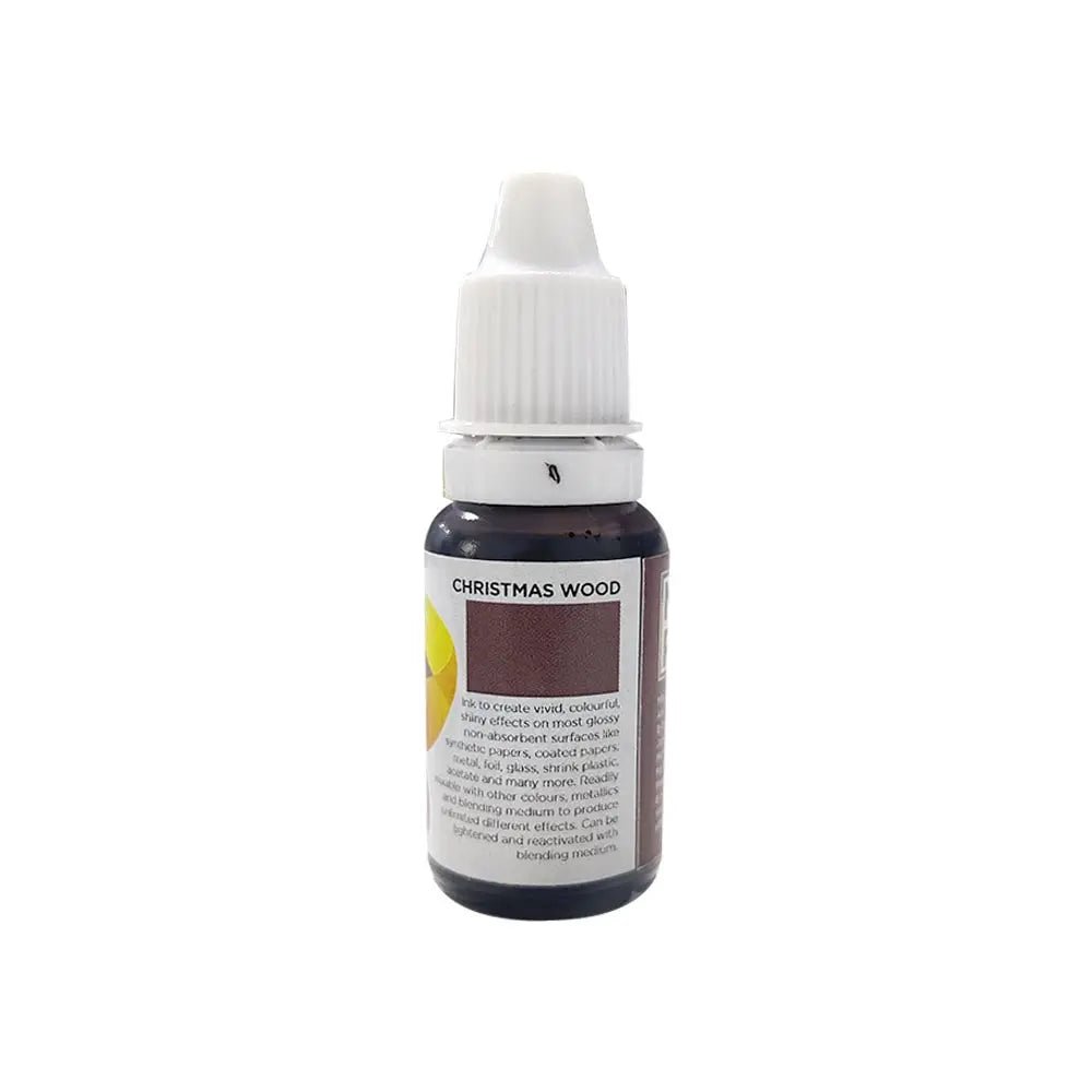 NARA ALCOHOL INK CHRISTMAS WOOD  15 ML