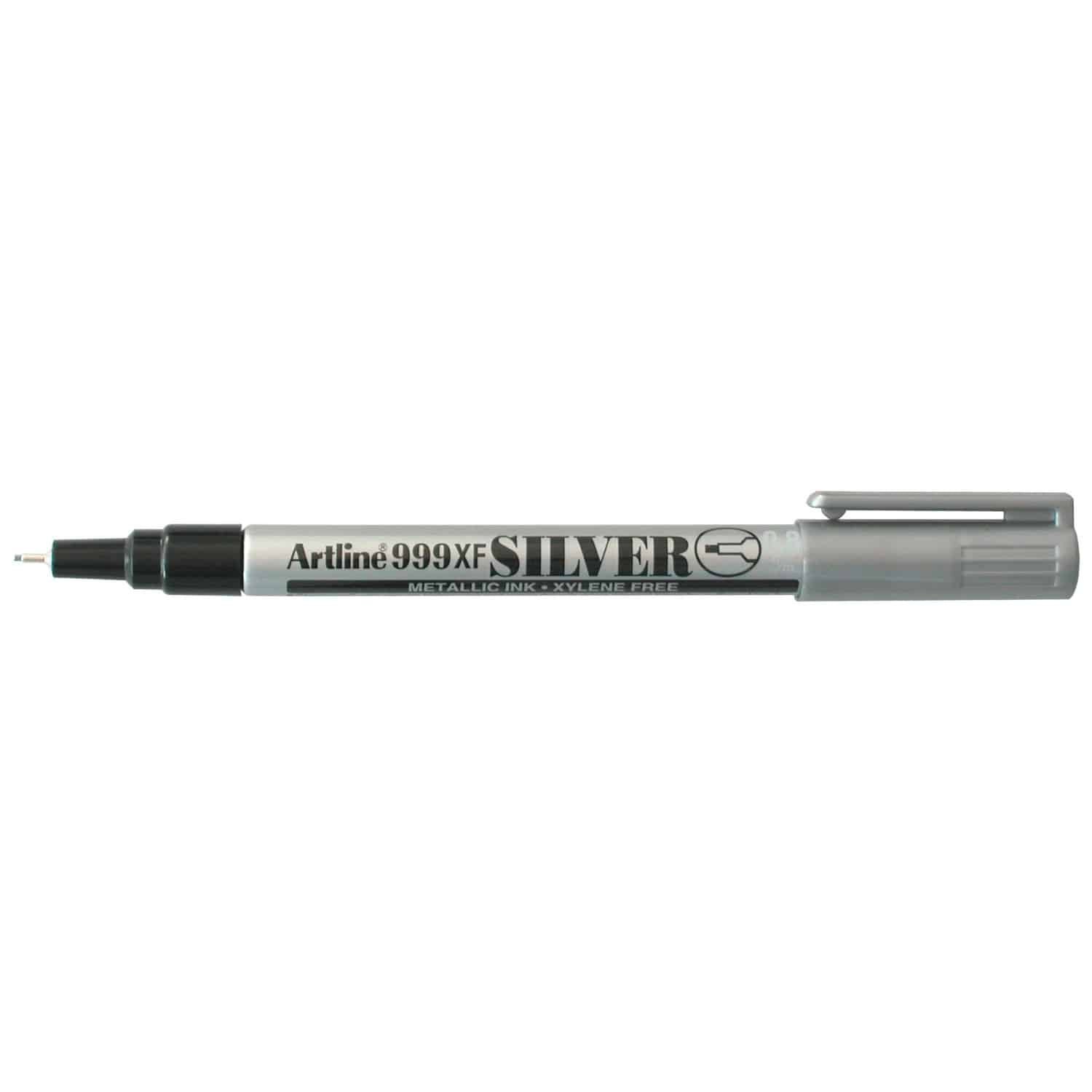 ARTLINE METALLIC INK MARKER SILVER 0.8 MM (EK-999XF)
