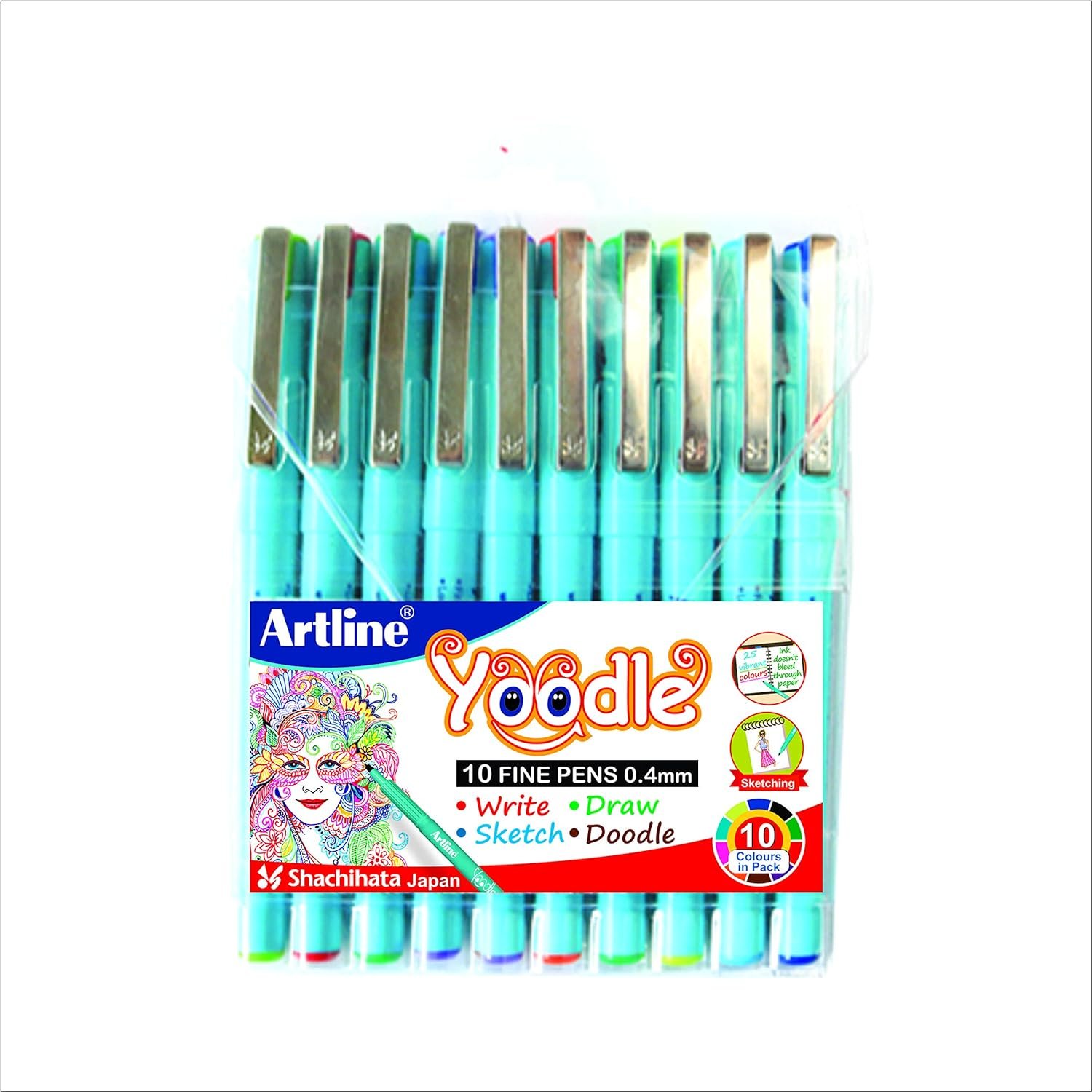 ARTLINE DOODLE SKETCH PEN 10240 SET OF 10