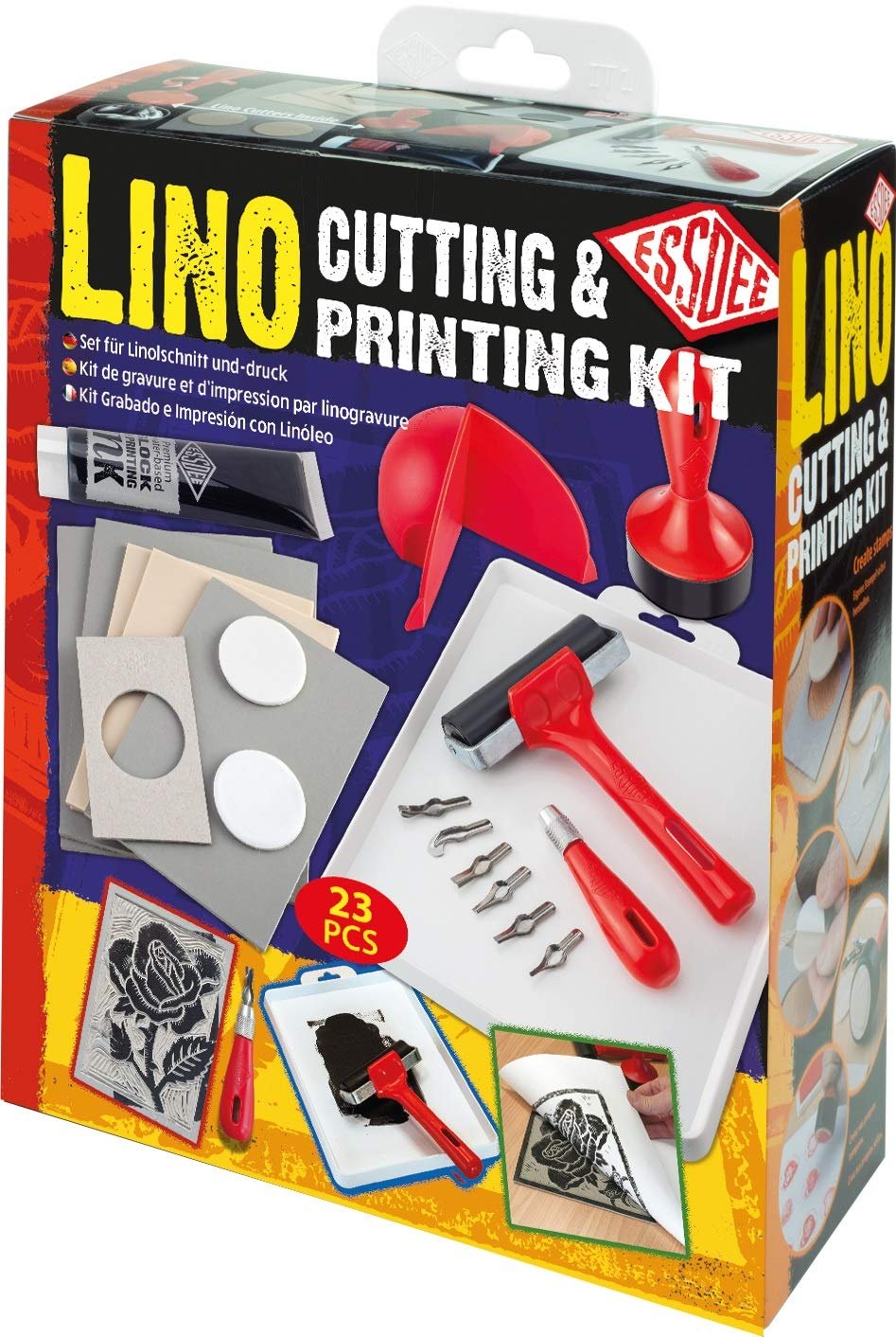 ESSDEE LINO CUTTING & PRINTING KIT L5PKR-SET OF 23