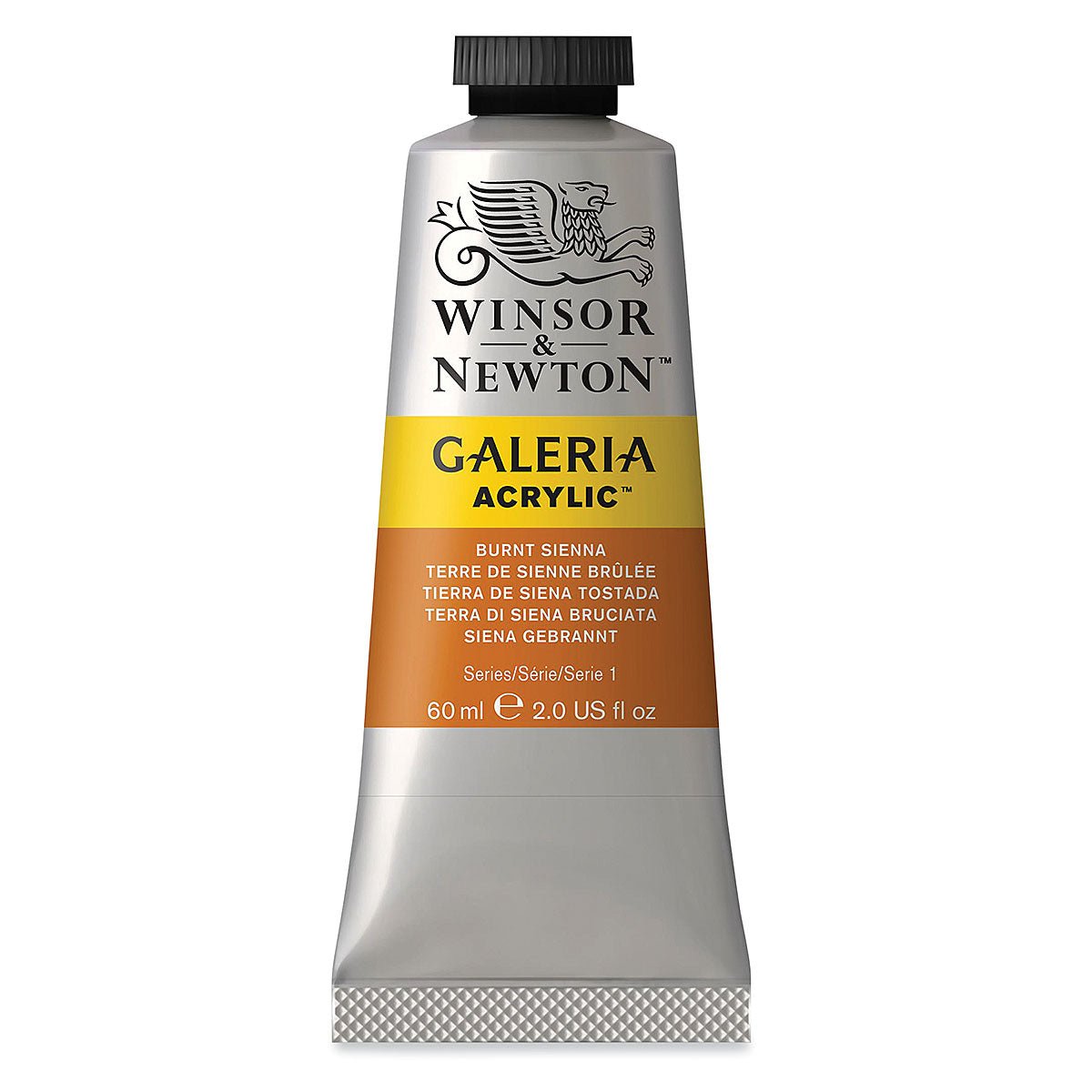 WINSOR & NEWTON GALERIA ACRYLIC COLOUR BURNT SIENNA 60 ML (2120074)