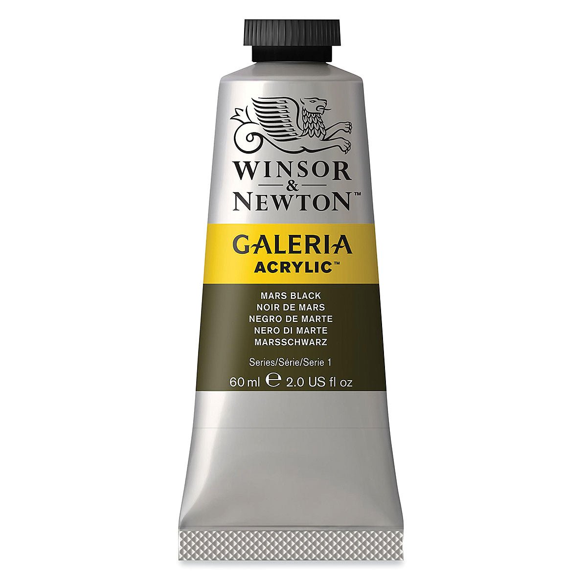 WINSOR & NEWTON GALERIA ACRYLIC COLOUR MARS BLACK 60 ML (2120386)