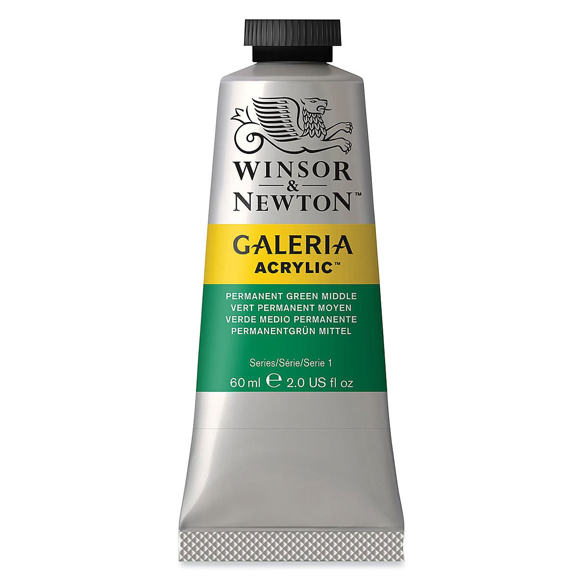 WINSOR & NEWTON GALERIA ACRYLIC COLOUR PERM GREEN MEDIUM 60 ML (2120484)