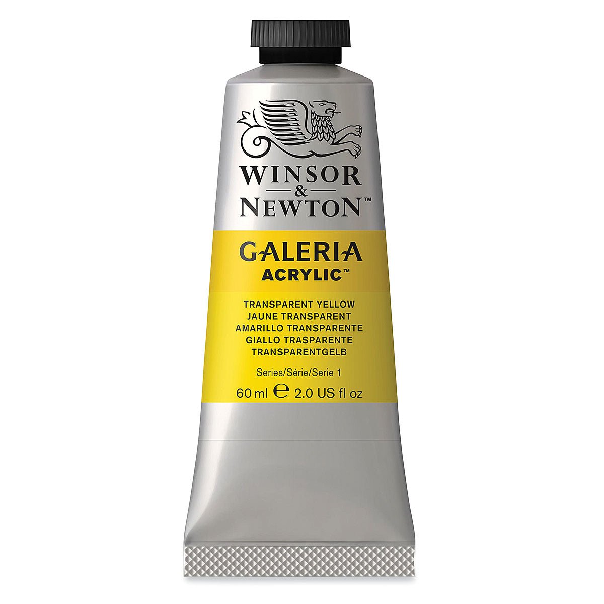 WINSOR & NEWTON GALERIA ACRYLIC COLOUR TRANSPARENT YELLOW 60 ML (2120653)