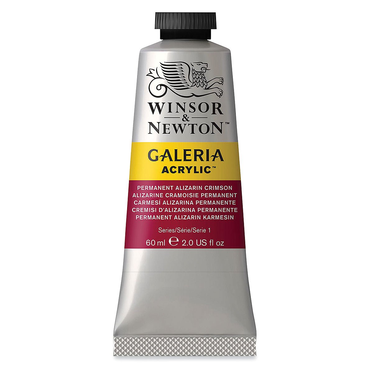 WINSOR & NEWTON GALERIA ACRYLIC COLOUR PERMANENT ALZARION CRIMSON 60 ML (2120466)
