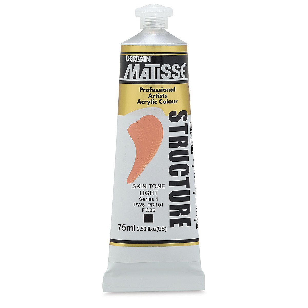 MATISSE STRUCTURE ACRYLIC 75 ML SR1 SKIN TONE LIGHT