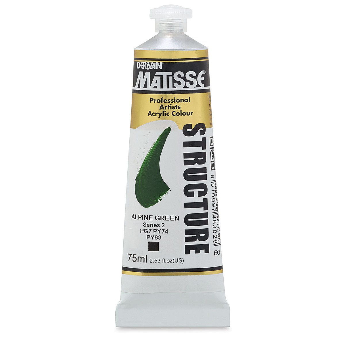 MATISSE STRUCTURE ACRYLIC 75 ML SR2 ALPINE GREEN