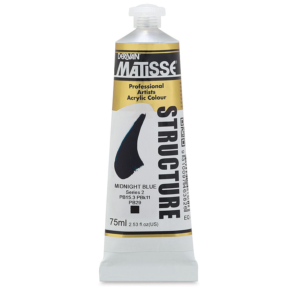 MATISSE STRUCTURE ACRYLIC 75 ML SR2 MIDNIGHT BLUE