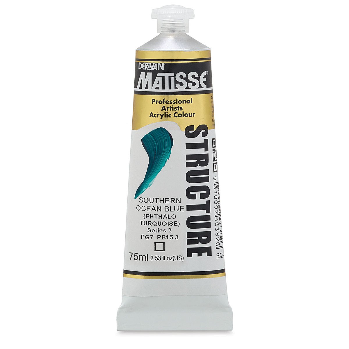 MATISSE STRUCTURE ACRYLIC 75 ML SR2 SOUTH.OCEAN BLUE