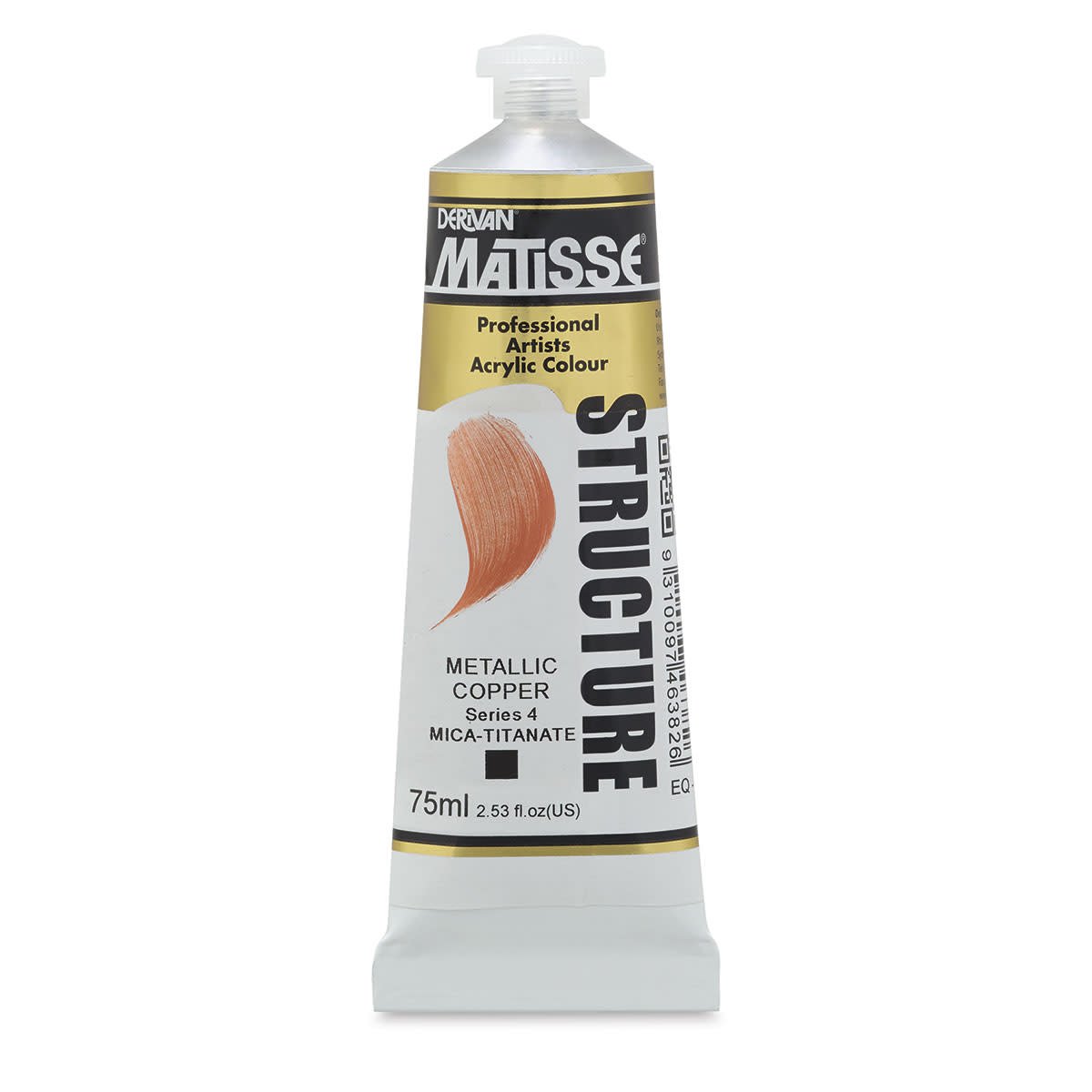 MATISSE STRUCTURE ACRYLIC 75 ML SR4 METALLIC COPPER