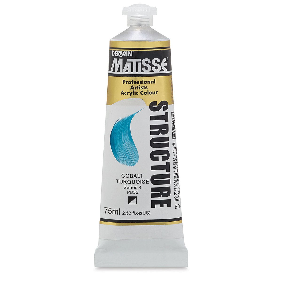 MATISSE STRUCTURE ACRYLIC 75 ML SR4 COBALT TURQUOISE