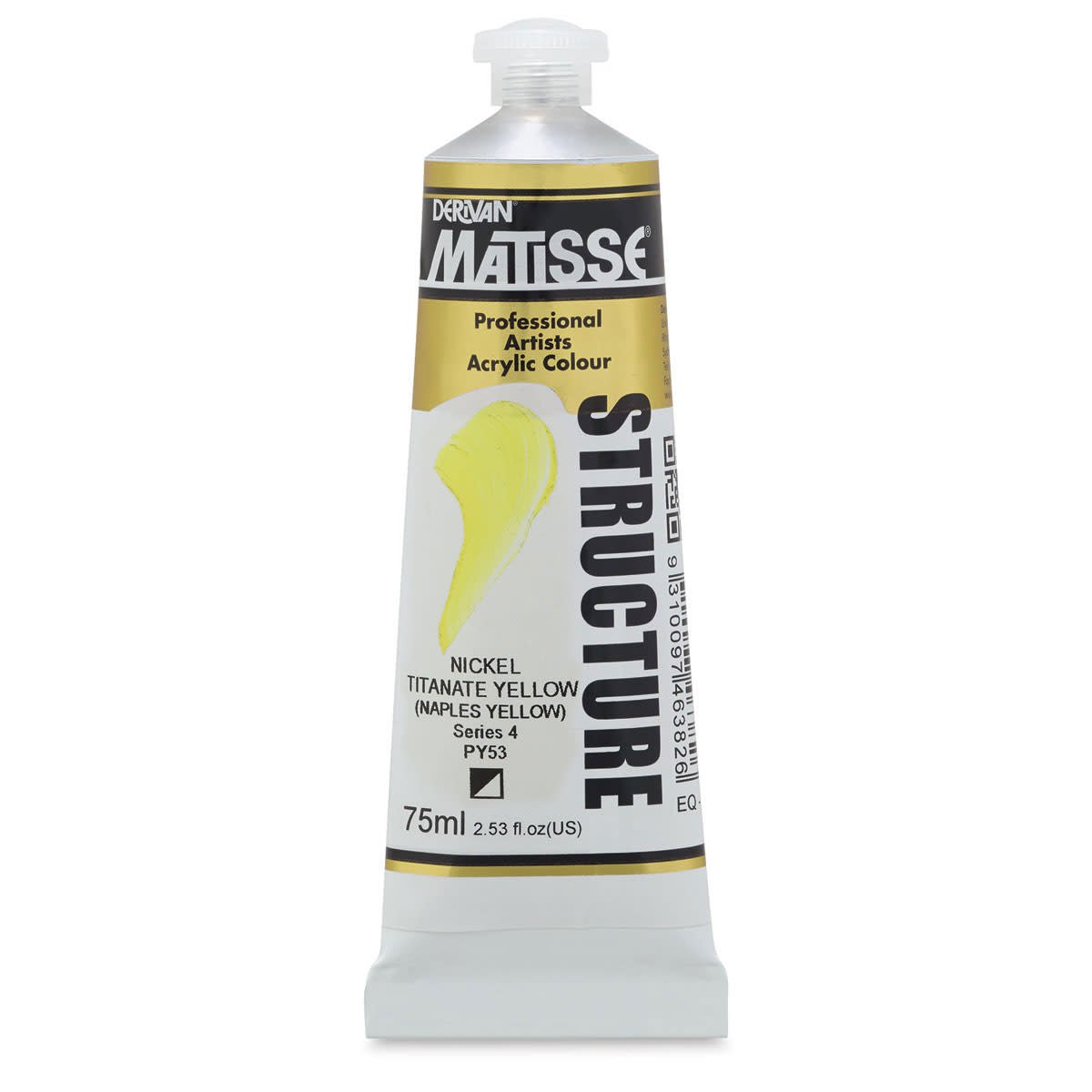 MATISSE STRUCTURE ACRYLIC 75 ML SR4 NIC TIT YEL NAPLES