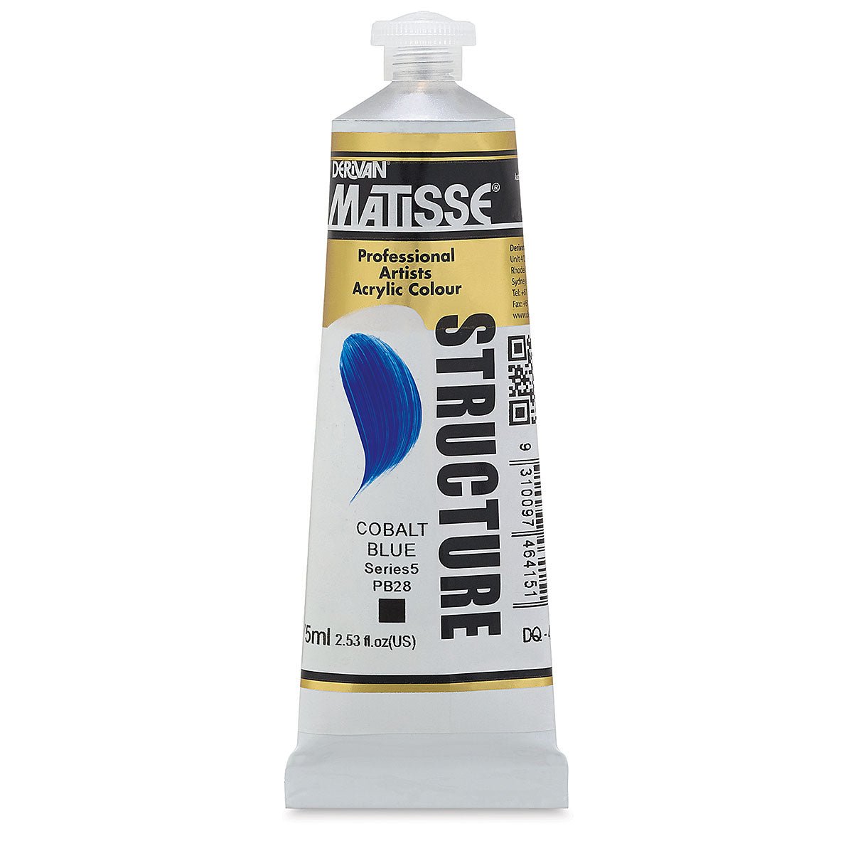 MATISSE STRUCTURE ACRYLIC 75 ML SR5 COBALT BLUE