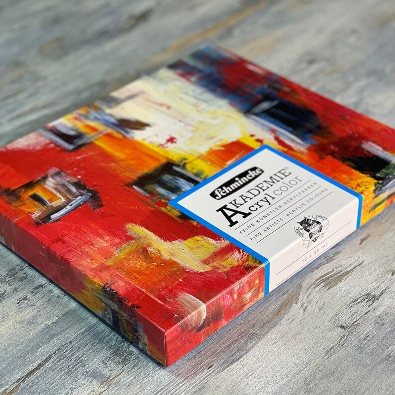 SCHMINCKE AKADEMIE ACRYLIC COLOUR SET 16 X 35 ML