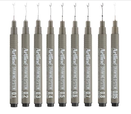 ARTLINE DRAWING SYSTEM BLACK 0.03MM