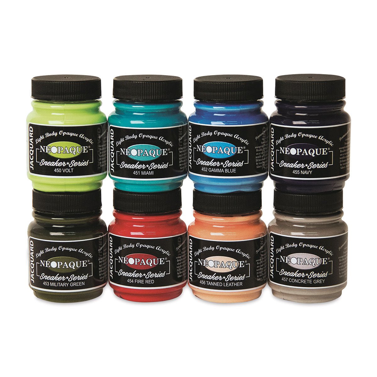 JACQUARD NEOPAQUE SNEAKER SET OF 8  (JAC5700)